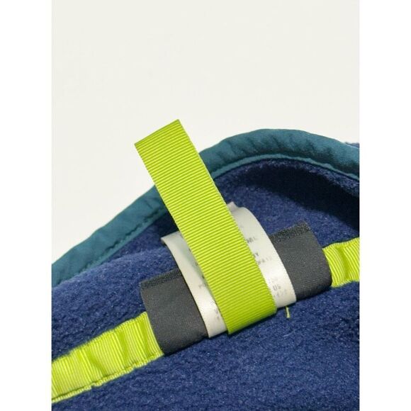 Patagonia Synchilla T Snap Men's Peddie Crew Fleece Jacket Blue‎ Size Small - Picture 11 of 13